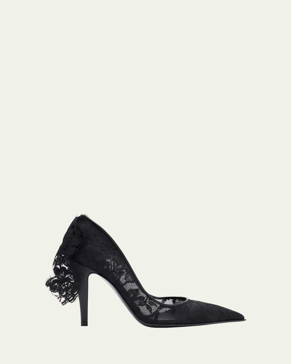 Floral Lace Pumps